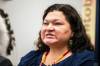 FILE PHOTO
                                Manitoba Keewatinowi Okimakanak Acting Grand Chief Angela Levasseur is supporting the declaration of a state of emergency in O-Pipon-Na-Piwin Cree Nation, near South Indian Lake, because of several recent violent incidents.