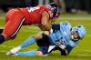 Frank Gunn / THE CANADIAN PRESS files
                                Chad Kelly (right) has served a nine-game suspension for violating the CFL&rsquo;s gender-based violence policy. He has been resinstated under strict, but confidential, conditions.