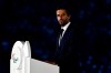 French President of the Paris 2024 Olympics and Paralympics Organising Committee (COJO) Tony Estanguet delivers a speech during the Paris 2024 Paralympic Opening Ceremony at the Place de la Concorde in Paris, France, Wednesday Aug. 28, 2024. (Julien De Rosa/Pool Photo via AP)
