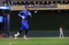 Minnesota Twins' Byron Buxton runs the bases after hitting a solo home run during the fifth inning of a baseball game against the Cincinnati Reds, Friday, Sept. 13, 2024, in Minneapolis. (AP Photo/Nikolas Liepins)