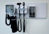 Medical tools are pictured in an exam room at a health clinic in Calgary, Friday, July 14, 2023. The group representing Canada's physicians has formally apologized for the harm medical professionals caused to Indigenous Peoples. THE CANADIAN PRESS/Jeff McIntosh