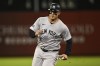 New York Yankees' Anthony Rizzo runs to third base during the fifth inning of a baseball game against the Oakland Athletics, Friday, Sept. 20, 2024, in Oakland, Calif. (AP Photo/Eakin Howard)