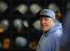 Milwaukee Brewers manager Pat Murphy looks on from the dugout before a baseball game against the Arizona Diamondbacks Friday, Sept. 20, 2024, in Milwaukee. (AP Photo/Jeffrey Phelps)
