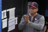 FILE -Cleveland Guardians manager Terry Francona applauds during a tribute video before the team's baseball game against the Cincinnati Reds, Wednesday, Sept. 27, 2023, in Cleveland. Terry Francona has been hired to manage the Cincinnati Reds, returning to the major leagues a year after he stepped down in Cleveland because of health. A person familiar with the situation confirmed the move on Thursday, Oct. 3, 2024 on condition of anonymity because the Reds had not announced the decision.(AP Photo/Sue Ogrocki, File)