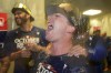 New York Mets' Pete Alonso celebrates after winning Game 3 of a National League wild card baseball game against the Milwaukee Brewers Thursday, Oct. 3, 2024, in Milwaukee. The Mets won 4-2. (AP Photo/Morry Gash)