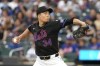 FILE - New York Mets' Kodai Senga pitches during the first inning of a baseball game against the Atlanta Braves, July 26, 2024, in New York. (AP Photo/Pamela Smith, File)