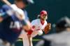 JOHN WOODS / FREE PRESS files
                                Winnipeg Goldeyes&rsquo; Landen Bourassa (32) pitches to Lincoln Saltdogs in their final game of the season in Winnipeg September 2.