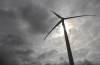 A wind turbine at the St. Joseph wind farm near Emerson, Manitoba. (File)