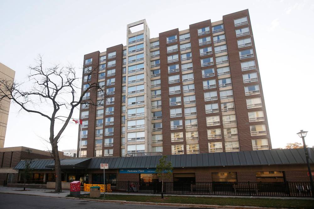 JOHN WOODS / FREE PRESS FILES
                                The former Parkview Place long-term care home at 440 Edmonton St. will be converted into a residential complex with 180 units.