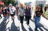 JOHN WOODS / FREE PRESS
                                Federal NDP leader Jagmeet Singh and Elmwood-Transcona by-election candidate Leila Dance take part in the Winnipeg Labour Council&rsquo;s Labour Day rally and march in Winnipeg Monday, September 2, 2024. Re: jura