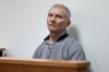 FILE Alexei Moskalyov sits in a courtroom in Yefremov, Tula region, some 300 kilometers (186 miles) south of Moscow, Russia, March 27, 2023. Moskalyov convicted of discrediting the military after his daughter made a drawing criticizing Russia's military actions in Ukraine was released from prison after serving 22 months, a group that monitors political detentions said Tuesday. (AP Photo, File)