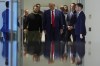 FILE - Republican presidential nominee former President Donald Trump meets with Ukraine's President Volodymyr Zelenskyy at Trump Tower, Friday, Sept. 27, 2024, in New York. (AP Photo/Julia Demaree Nikhinson, File)