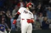 FILE - Washington Nationals' Joey Gallo in action during a baseball game against the Kansas City Royals, Tuesday, Sept. 24, 2024, in Washington. (AP Photo/Nick Wass, File)