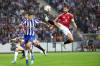 Luis Vieira / The Associated Press
                                Manchester United captain Bruno Fernandes (right) was ejected from Thursday&rsquo;s Europa League match against FC Porto.