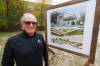 Agape Table executive director, Jim Steep, on the parcel of land purchased by the organization to expand operations. (Mike Deal / Free Press)