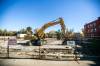 MIKAELA MACKENZIE / FREE PRESS
                                The cleaned up rubble site at 843 Main Street on Friday.