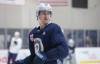 Ruth Bonneville / Free Press SPORTS - Jets Mark Scheifele during practice Wednesday. The Winnipeg Jets practice at Iceplex Wednesday morning. See Ken Wiebe&rsquo;s story April 3rd, 2024