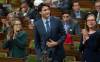 Prime Minister Justin Trudeau rises to vote against an opposition motion on confidence in the government following Question Period, Wednesday, September 25, 2024 in Ottawa. (Adrian Wyld / The Canadian Press)