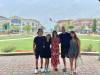 Supplied
                                Wyatt Jones (left) is pictured with his sisters Avery and Peyton, and parents Melanie and Doug Jones. Wyatt was diagnosed with keratoconus earlier this year.