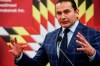 Manitoba Premier Wab Kinew offered condolences Monday to the families impacted by two fatal police shootings in the province and spoke to the challenge faced by officers on the front lines. Kinew speaks at an event in Winnipeg, Thursday, Jan. 18, 2024. THE CANADIAN PRESS/John Woods