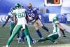 John Woods / THE CANADIAN PRESS files
                                Tyrell Ford makes the game-clinching interception in the Bombers&rsquo; Banjo Bowl victory over the Saskatchewan Roughriders.