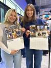 TYLER SEARLE / FREE PRESS
                                Kiera Pionk (left) with Destiny Samberg at the launch of the 2025 Jets Pets calendar at the Canada Life Centre on Nov. 9, 2024. The calendar is raising funds for Winnipeg animal rescue D&rsquo;Arcy&rsquo;s ARC.