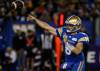 JOHN WOODS / THE CANADIAN PRESS
                                Blue Bombers quarterback Zach Collaros throws against the Saskatchewan Roughriders during the first half of the CFL&rsquo;s Western Final action in Winnipeg Saturday.