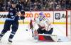 THE CANADIAN PRESS/Fred Greenslade
                                Winnipeg Jets&rsquo; Mark Scheifele (55) attempts to deflect the puck past Florida Panthers&rsquo; goaltender Sergei Bobrovsky (72) during second period NHL action in Winnipeg, Tuesday, Nov. 19, 2024.