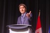 Prime Minister Justin Trudeau attends a fireside chat with the Halifax Chamber of Commerce in Halifax on Monday December 9, 2024. THE CANADIAN PRESS/Riley Smith