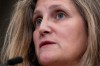 Chrystia Freeland, who has resigned as finance minister, delivers remarks on Parliament Hill in Ottawa, on December 11, 2024. THE CANADIAN PRESS/Spencer Colby
