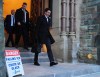 Prime Minister Justin Trudeau leaves after a cabinet meeting on Parliament Hill in Ottawa, on Friday, Dec. 20, 2024. THE CANADIAN PRESS/Sean Kilpatrick