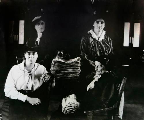 Free Press files
                                Clockwise, from top left: Lillian Beynon Thomas, Winona Dixon, Dr. Mary Crawford and Amelia Burritt presented the final petition for women&rsquo;s suffrage on Dec. 23, 1915 to the Manitoba Legislature. The amendment to the Manitoba Elections Act allowing women to vote, the first such legislation in Canada, was passed on Jan. 28, 1916.