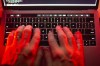 A man uses a computer keyboard in Toronto in this Sunday, Oct. 9, 2023 photo illustration. School boards in multiple provinces have been affected by a data breach involving software used by schools across North America to store student information. THE CANADIAN PRESS/Graeme Roy