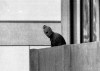 A member of the Arab Commando group which seized members of the Israeli Olympic Team at their quarters at the Munich Olympic Village in this Sept. 5, 1972 photo. THE CANADIAN PRESS/AP-Kurt Strumpf