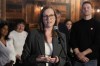 Karina Gould launches her Liberal leadership campaign in Burlington, Ont. on Sunday, Jan. 19, 2025.THE CANADIAN PRESS/Chris Young