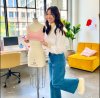 Jessica Miao, shown in a handout photo, is co-founder of Apricotton, a Toronto-based company making bras that grow as their tween and teen wearers develop. She has been considering options  since U.S. President Donald Trump threatened to slap 25 per cent tariffs on Canadian goods because she fears the tariffs could deter American customers from buying from Apricotton. THE CANADIAN PRESS/HO