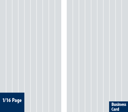 1/16 page and business card