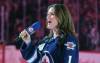 JOE BRYKSA / FREE PRESS FILES
                                A smattering of boos greeted the start of the U.S. national anthem, sung by Stacey Nattrass (pictured), prior to puck drop between the Winnipeg Jets and Carolina Hurricanes at Canada Life Centre on Tuesday night.