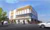 SUPPLIED
                                A rendering of what the Main Street Project development would look like, looking north-east at the corner of Main Street and Logan Avenue.