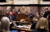 Minister of Finance Brenda Bailey tables her first budget in the legislative assembly at legislature in Victoria, B.C., on Tuesday, March 4, 2025. THE CANADIAN PRESS/Chad Hipolito