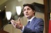 Prime Minister Justin Trudeau holds a news conference on U.S. tariffs in Ottawa on Tuesday, March 4, 2025. THE CANADIAN PRESS/Adrian Wyld