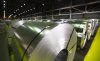 Rolls of coiled coated steel are shown at Stelco, in Hamilton on June 29, 2018. THE CANADIAN PRESS/Peter Power