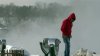 A man walks along the lookout Wednesday, Feb. 12, 2025, in Niagara Falls, N.Y. (AP Photo/Mike Householder)