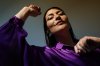 Elisapie, an Inuk singer-songwriter from Salluit, Nunavik, poses for a portrait in Toronto, Thursday, June 20, 2024. THE CANADIAN PRESS/Chris Young
