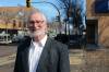 Quentin Robinson, seen here on Rosser Avenue in Brandon on Monday afternoon, has been confirmed as the NDP candidate for Brandon-Souris in this spring&rsquo;s federal election. (Connor McDowell / Brandon Sun)