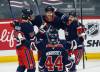 John Woods / THE CANADIAN PRESS
                                Winnipeg Jets Morgan Barron (36), David Gustafsson (19), Dylan DeMelo (2), Brandon Tanev (73) and Josh Morrissey (44) celebrate Gustafsson&rsquo;s goal against the New Jersey Devils during first the period in Winnipeg on Friday.