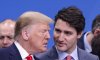 Prime Minister Justin Trudeau and U.S. President Donald Trump arrive to take part in a plenary session at the NATO Summit in Watford, Hertfordshire, England, on December 4, 2019. THE CANADIAN PRESS/Sean Kilpatrick