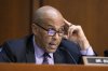 FILE - Sen. Cory Booker, D-N.J.,, speaks during a confirmation hearing before the Senate Judiciary Committee at the Capitol in Washington, Jan. 30, 2025. (AP Photo/Ben Curtis, File)