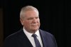 Ontario Premier Doug Ford speaks to the media at the Queen’s Park Legislature in Toronto, on Monday, March 10, 2025. THE CANADIAN PRESS/Chris Young