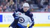 Winnipeg Jets' Nikolaj Ehlers plays during an NHL hockey game Thursday, March 6, 2025, in Philadelphia. (AP Photo/Matt Slocum)